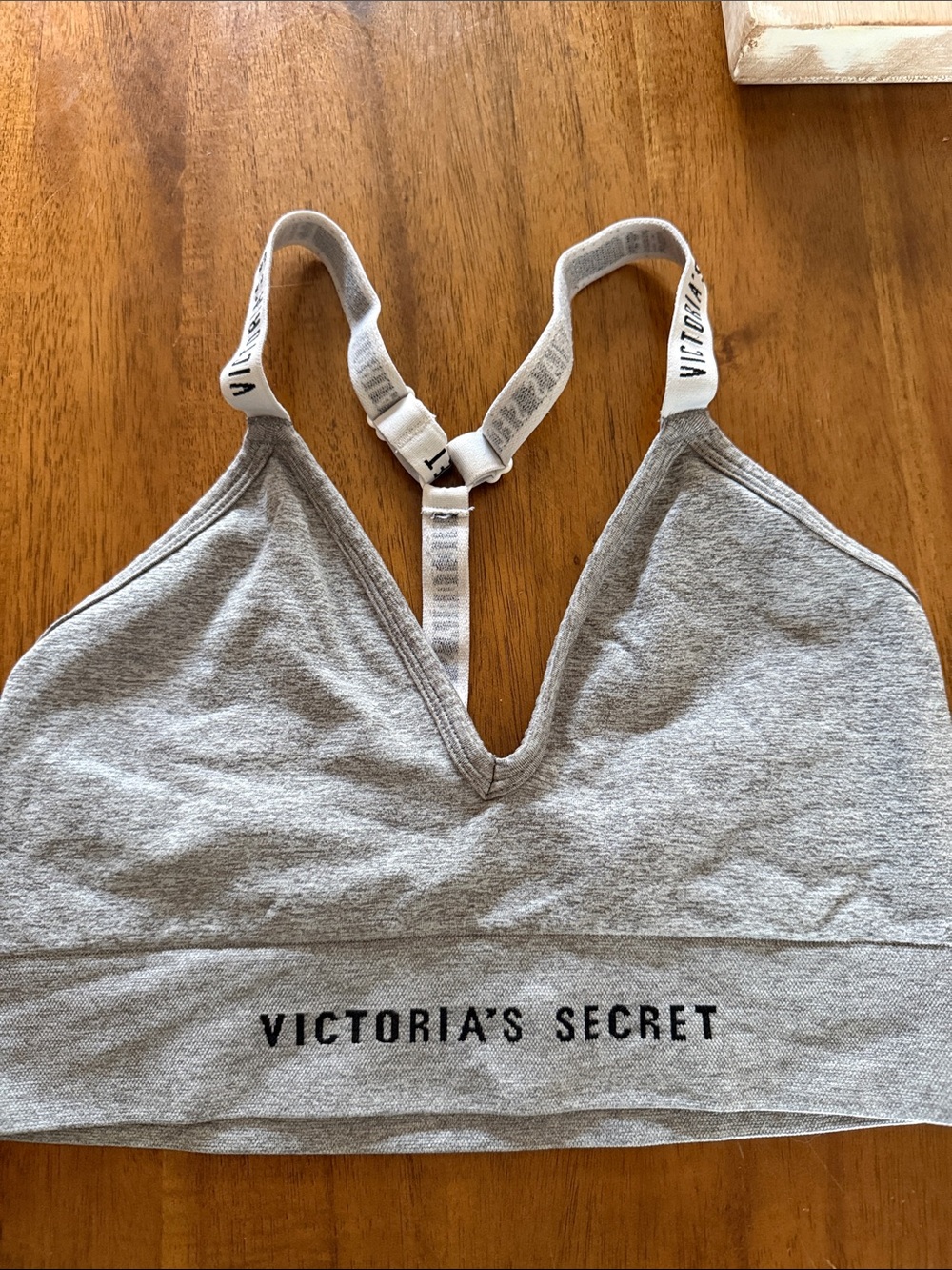 Victoria's Secret Light Gray Racerback Bralette